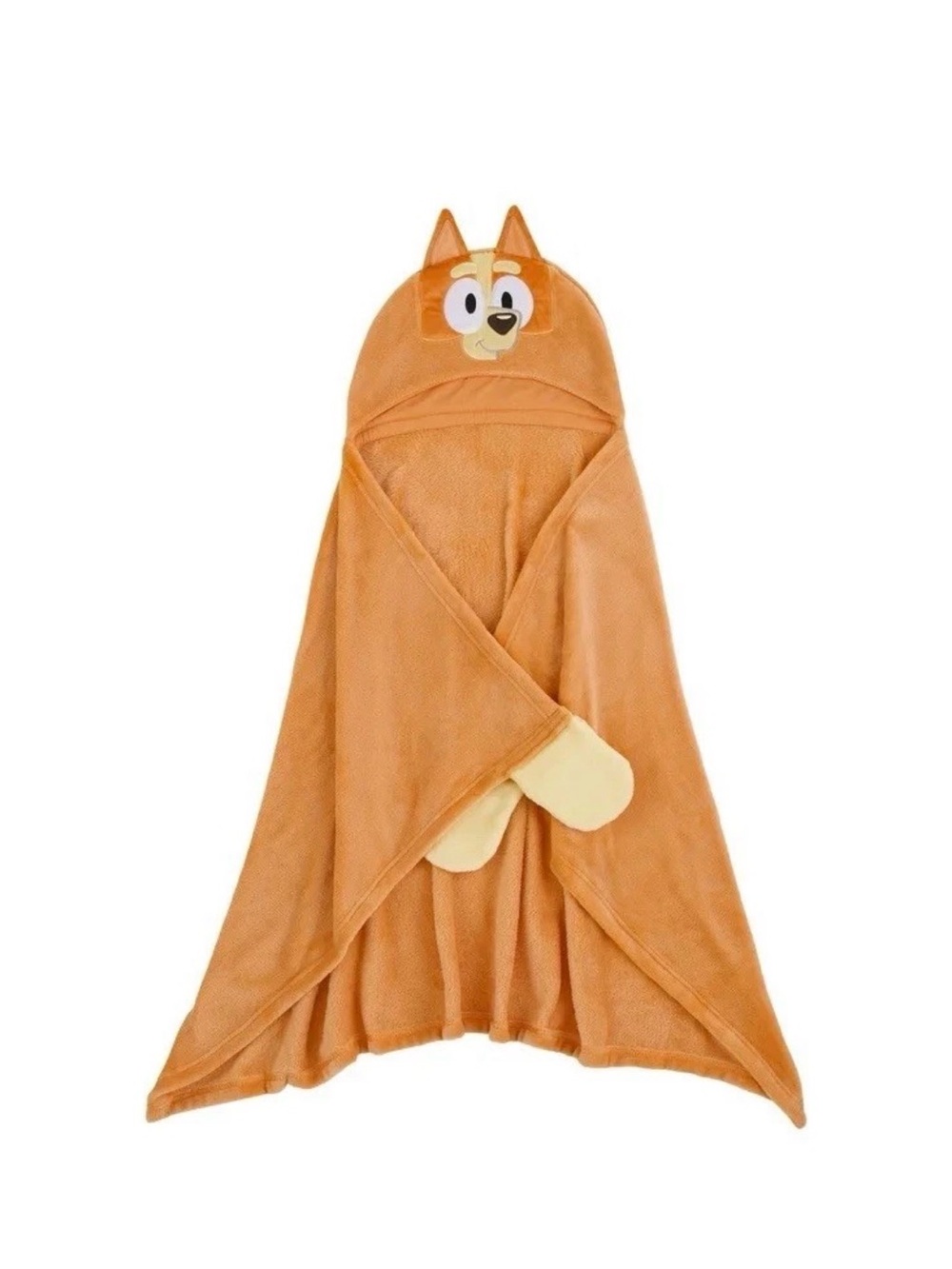 NoJo Bluey Bingo Toddler Hooded Blanket Plush Wearable Wrap 30x50 Hand Pockets - Picture 4 of 7
